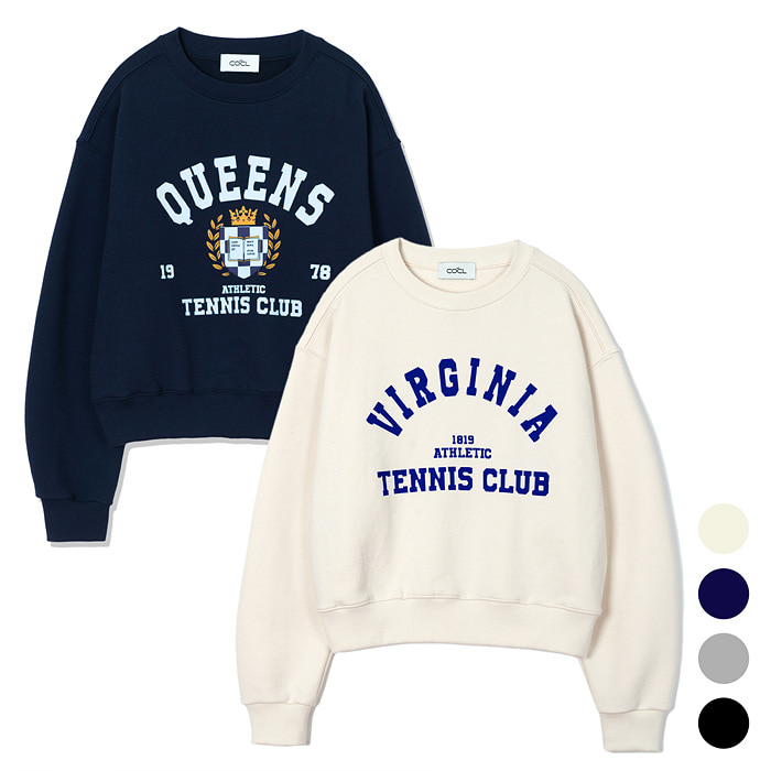 [03/24 예약]테니스 클럽 스웻 셔츠_6 COLOR COOSTS241